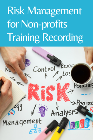 Recording: Risk Management for NPOs